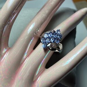 Lovely Ring Tanzanite Sterling Silver QVC